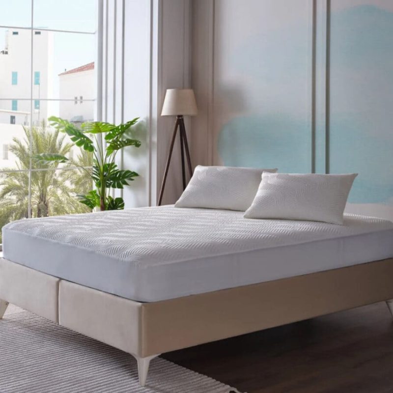 Husă impermeabilă saltea B-sleep | Protecție antiacarieni și anti-lichide cu elastic pentru saltea.