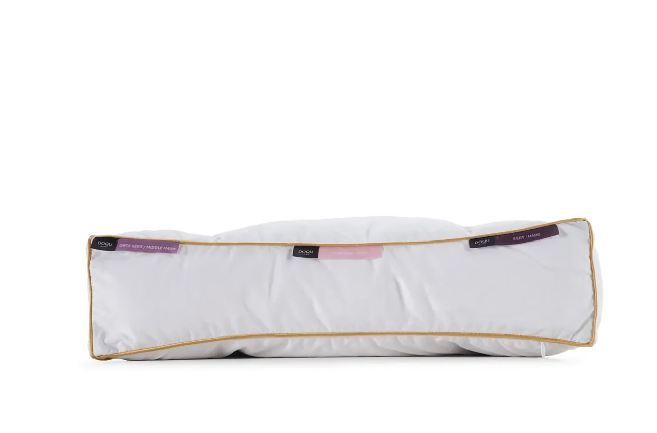 Partea laterala lunga a pernei anatomice Trio Comfort cu fermoar ascuns de protectie