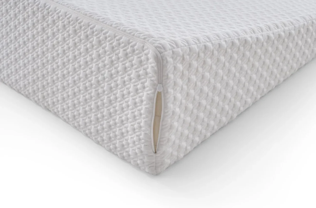 Fermoar ascuns de calitate superioară pe husa detașabilă din tricot a pernei ortopedice Anti-Reflux